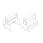 Randell RCR-64.5 64 1/2" Work Table