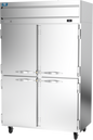 Beverage-Air CT2HC-1HS 52" 2 Section Reach-In Refrigerator Freezer