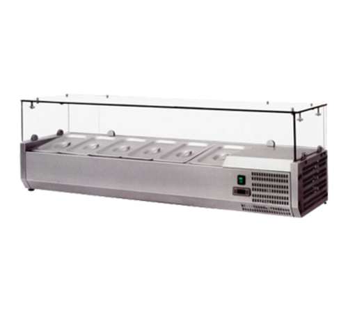 Omcan 41937 59" Refrigerated Prep Rail