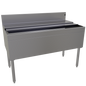 Glastender IBB-48-CP10 48" Underbar Ice Bin / Cocktail Station
