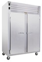 Traulsen RDT232WUT-HHS 58" 2 Section Solid Door Reach-In Refrigerator Freezer