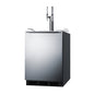 Summit SBC58BLBIADANCFTWIN 23 5/8" Cold Brew / Nitro Dispenser