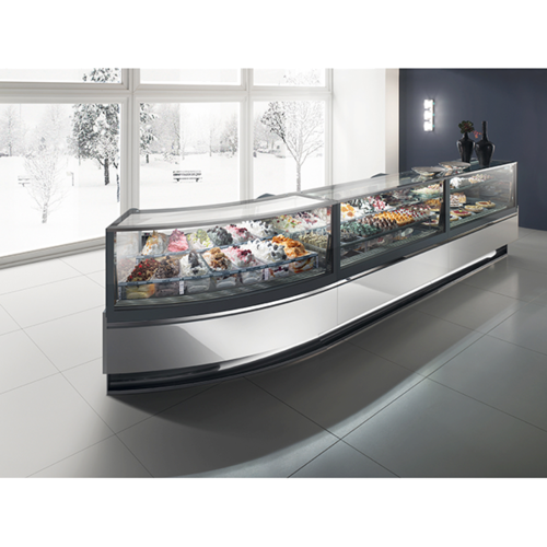 Oscartek DIAMOND PRO 3 G1650 65" Ice Cream Dipping Cabinet