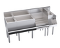 Krowne KR24-W66E-10 66" Underbar Ice Bin / Cocktail Station