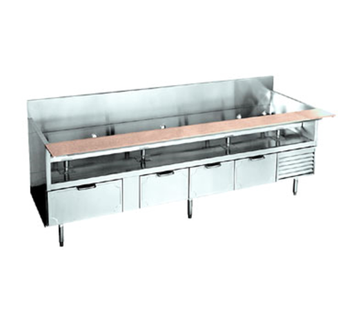 La Rosa L-74102-26 102" Chef Base