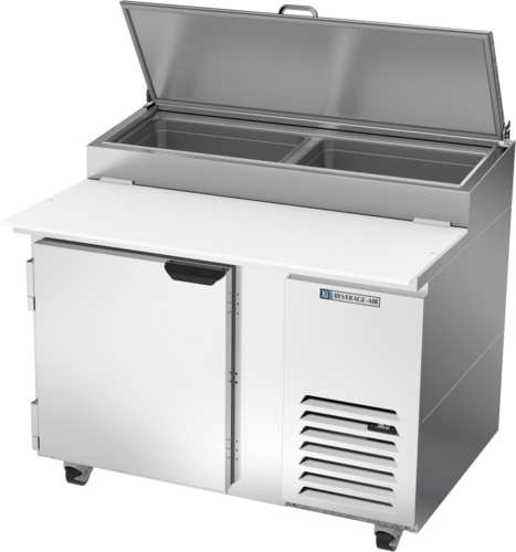 Beverage-Air DP46HC 46" 1 Door Pizza Prep Table
