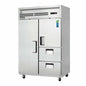 Everest ESR2D2 49 5/8" 2 Section Solid Door Reach-In Refrigerator
