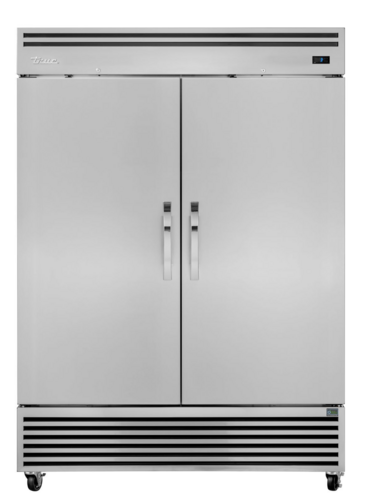 True TGN-2F-2S 57 5/8" 2 Section Solid Door Reach-In Freezer