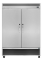True TGN-2F-2S 57 5/8" 2 Section Solid Door Reach-In Freezer