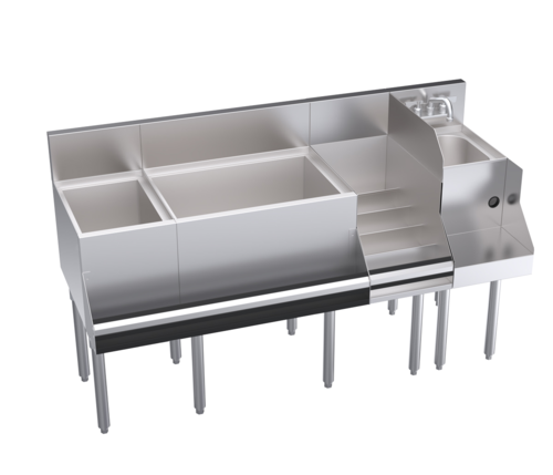 Krowne KR24-W60E-10 60" Underbar Ice Bin / Cocktail Station