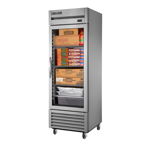 True T-23FG-HC~FGD01 27" 1 Section Glass Door Reach-In Freezer
