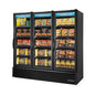 True FLM-81F~TSL01 80 3/4" 3 Section Freezer Merchandiser