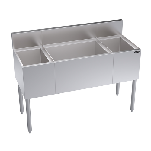 Krowne KR19-M48C-10 48" Underbar Ice Bin / Cocktail Station