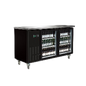 Entree BB-2D-70-G-SI-HC 69" Solid Door Back Bar Cooler