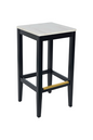 BFM Seating ZWB680BL R 16 1/2" Barstool