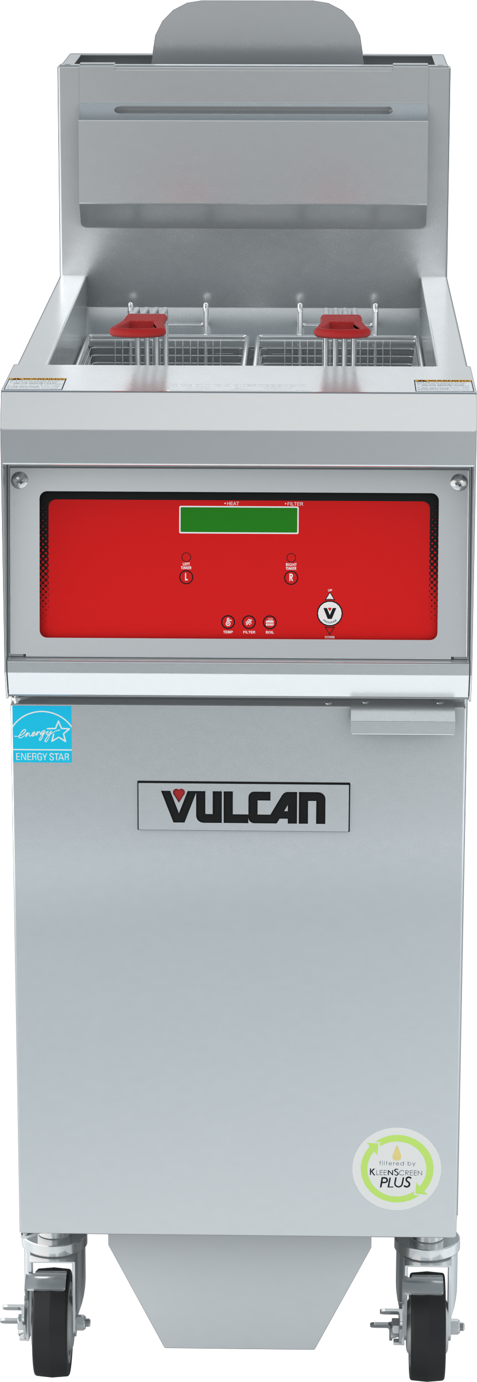 Vulcan 1VHG50DF 15 5/8" 50 lb Gas Floor Fryer
