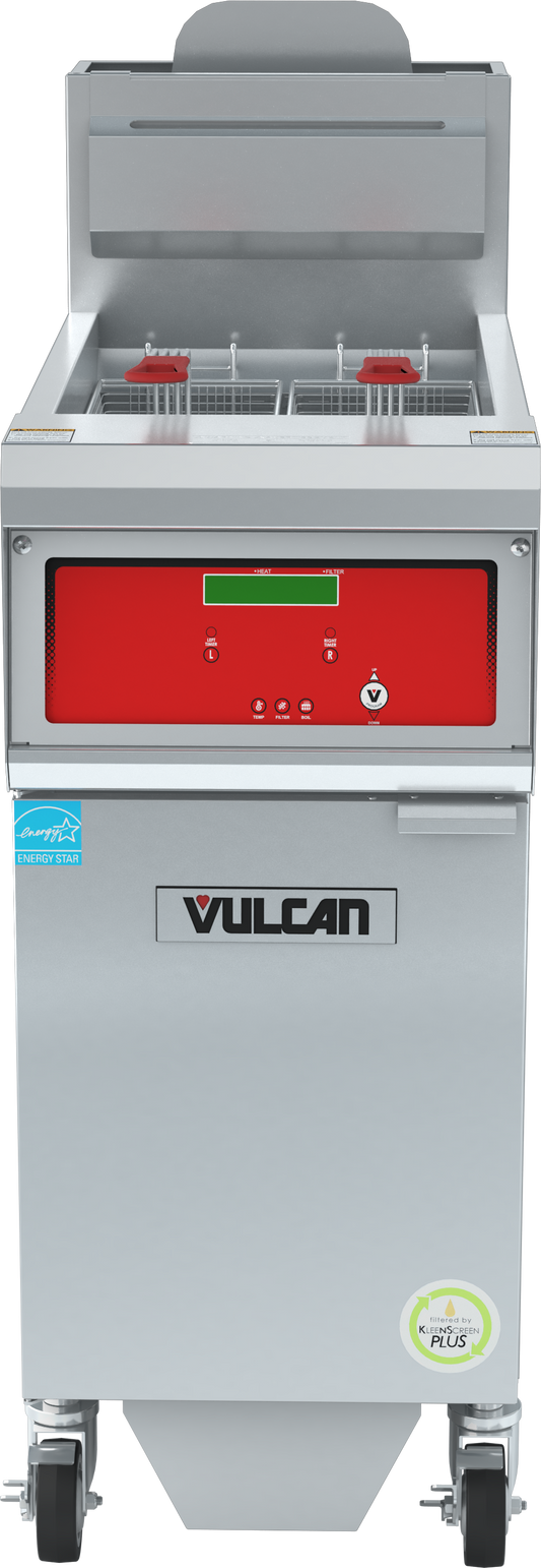 Vulcan 1VHG50DF 15 5/8" 50 lb Gas Floor Fryer