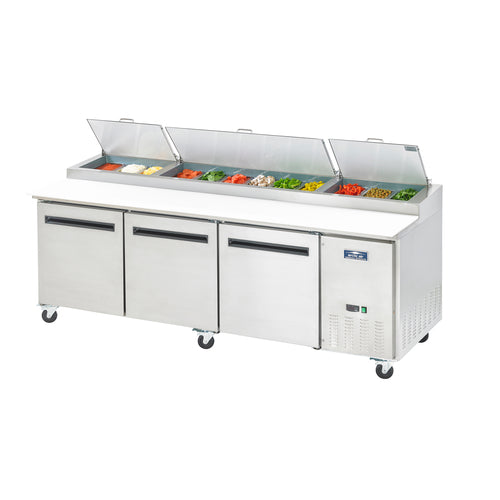 Arctic Air APP94R 94" 3 Doors Pizza Prep Table