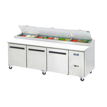 Arctic Air APP94R 94" 3 Doors Pizza Prep Table