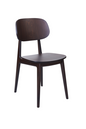 BFM Seating ZWC22DW-DW 17" Dining Chair
