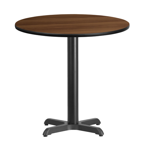 Flash Furniture XU-RD-30-WALTB-T2222-GG Dining Table