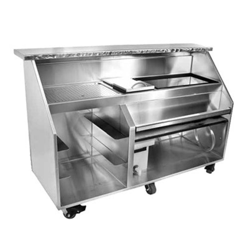 Glastender PBG66-12 66" Portable Bar