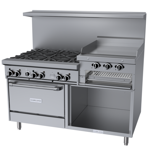 Garland GF60-6R24RS 60" Gas Restaurant Range