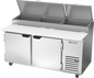 Beverage-Air DP67HC 67" 2 Doors Pizza Prep Table