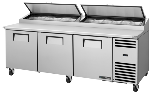 True TPP-AT2-93-HC~SPEC3 93 1/2" 3 Doors Pizza Prep Table
