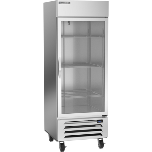 Beverage-Air HBR27HC-1-G 30" 1 Section Glass Door Reach-In Refrigerator