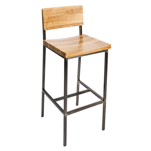 BFM Seating JS33BGR2-NTRU 16 1/2" Barstool