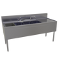 Glastender FSB-66L-S 66" Underbar Sink