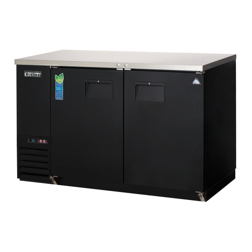 Everest EBB59-24 57 3/4" Solid Door Back Bar Cooler