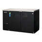 Everest EBB59-24 57 3/4" Solid Door Back Bar Cooler