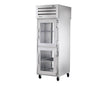 True STG1RPT-2HG-1G-HC 27 1/2" 1 Section Solid & Glass Door Pass-Thru Refrigerator
