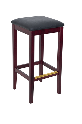 BFM Seating ZWB680DM GR4 16 1/2" Barstool