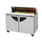 Turbo Air TST-48SD-N 48 1/4" 2 Doors 12 Pan Sandwich / Salad Prep Table