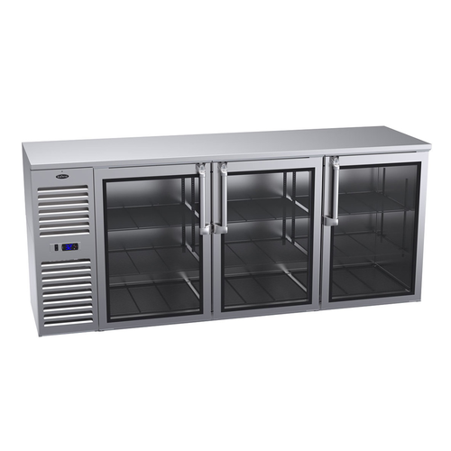 Krowne BS84 84" Solid Door Back Bar Cooler