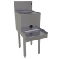 Glastender DBSA-14-RF 14" Underbar Ice Bin / Cocktail Station