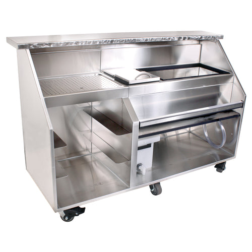 Glastender PBG72-12 72" Portable Bar