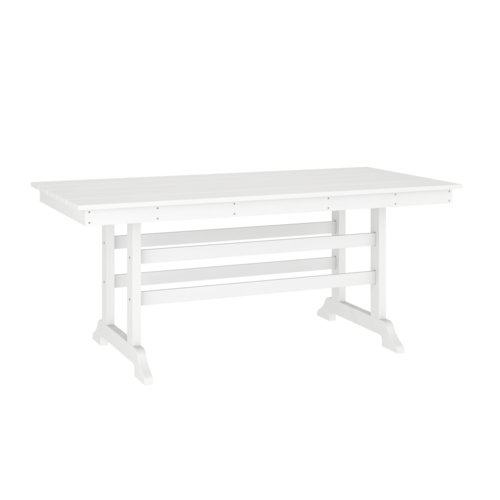 Flash Furniture LE-HMP-158-01-WHT-GG 33 3/4" Dining Table