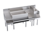 Krowne KR24-W66C-10 66" Underbar Ice Bin / Cocktail Station