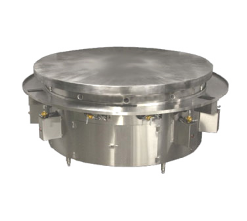 Town MBR-60 72" Gas Round Griddle / Fry Top