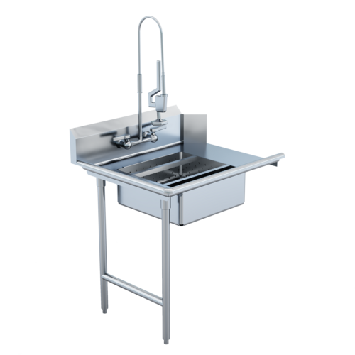 Winholt SDT-16-S-48L 48" Dishtable