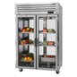 Turbo Air PRO-50R-GS(SG)-PT-N 51 3/4" 2 Section Solid & Glass Door Pass-Thru Refrigerator