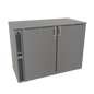 Glastender C1SB48 48" Solid Door Back Bar Cooler