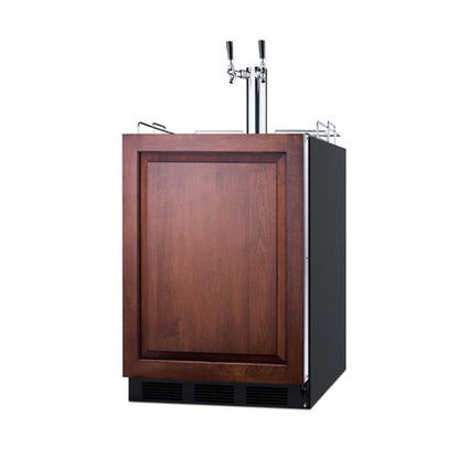 Summit SBC58BLBIADAIFCFTWIN 23 5/8" Cold Brew / Nitro Dispenser