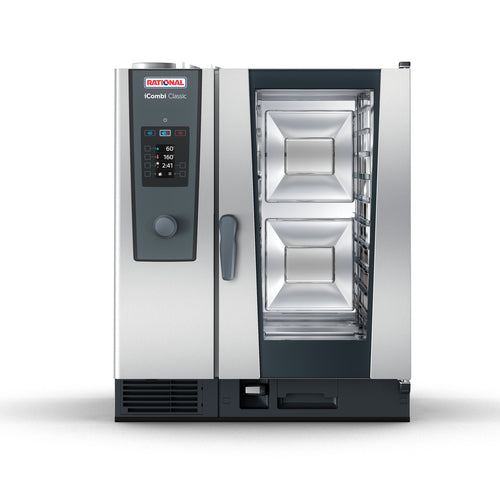 RATIONAL ICC 10-HALF NG 120V 1 PH (LM200DG) 33 1/2" Gas Combi Oven