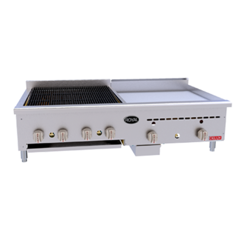 Royal Range BG-3624 60" Griddle / Charbroiler