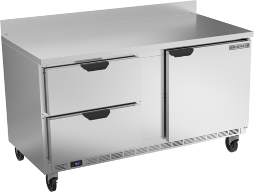 Beverage-Air WTRD60AHC-2 60" 1 Door Worktop Refrigerator
